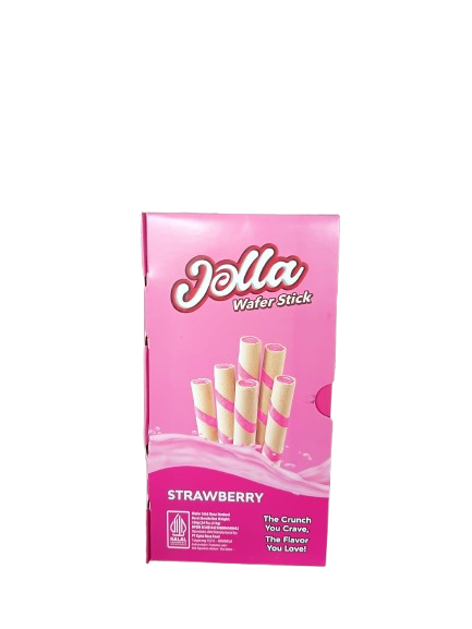 JOLLA WAFER STICK STRAWBERRY 14G*240