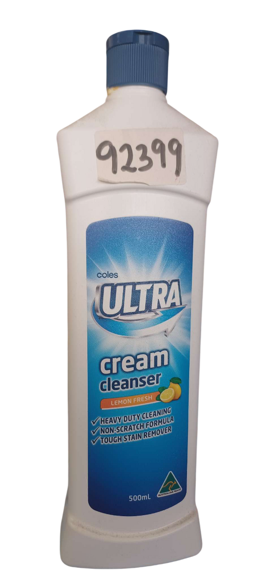 COLES ULT CREAM CLEAN LEMON 500ML*5PCS