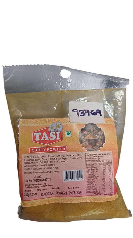 TASI CURRY POWDER POUCH 200G*60PCS