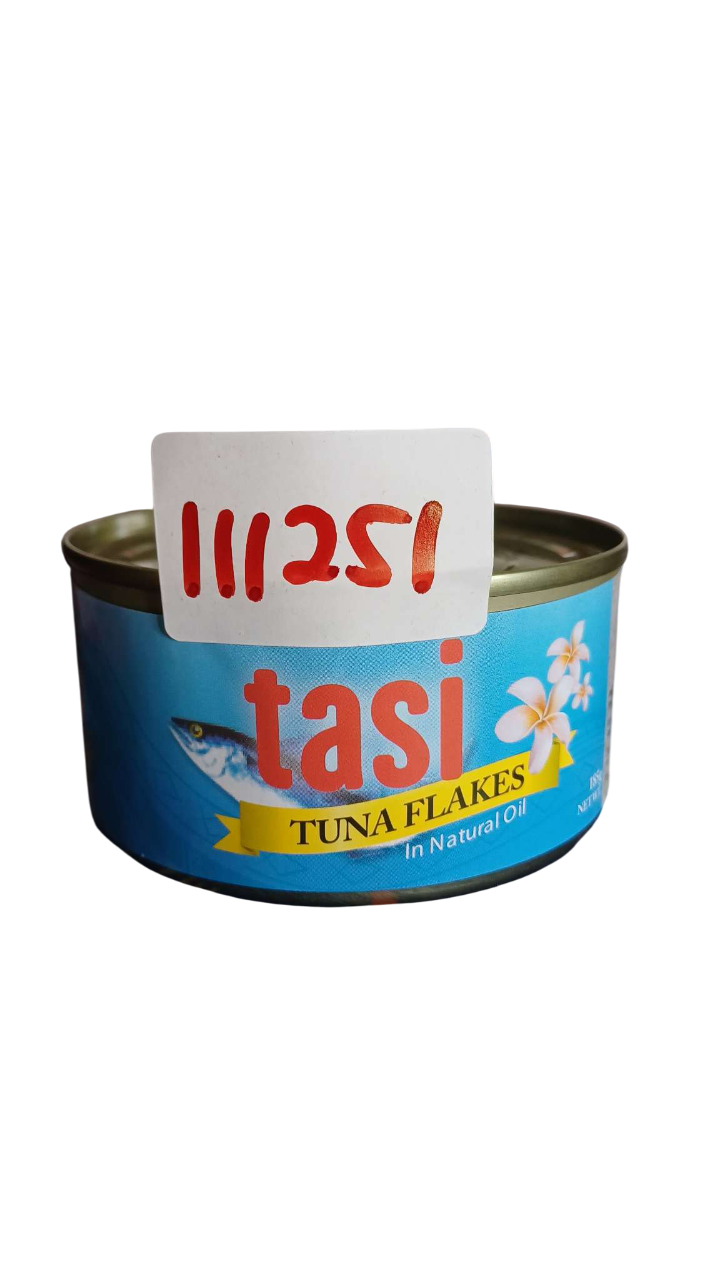 Tasi Tuna FLAKES In Natural Oil 185g x 12PCS