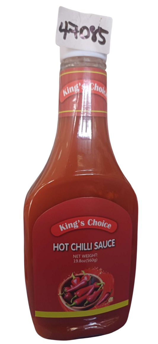 KINGS CHOICE HOT CHILI/SAUCE 560G*24