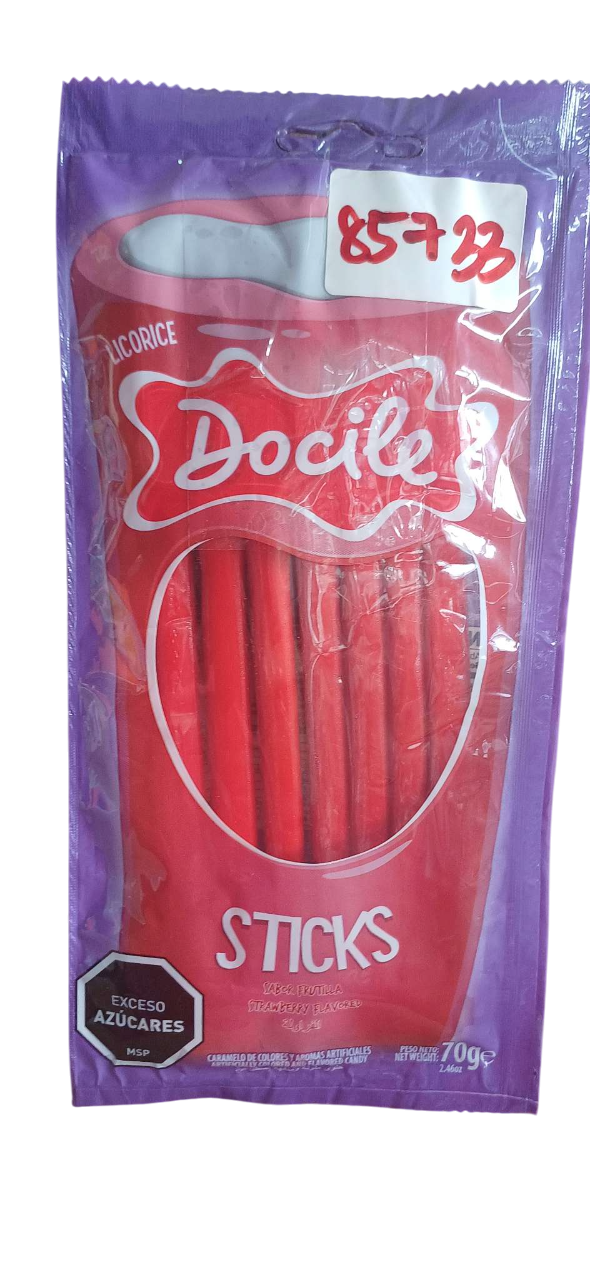 DOCILE PENCIL STRAWBERRY 70G(6PCKTS)*12PCS