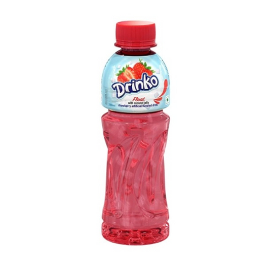 DRINKO FLOAT STRAWBERRY FRUIT DRINK 250ML*24