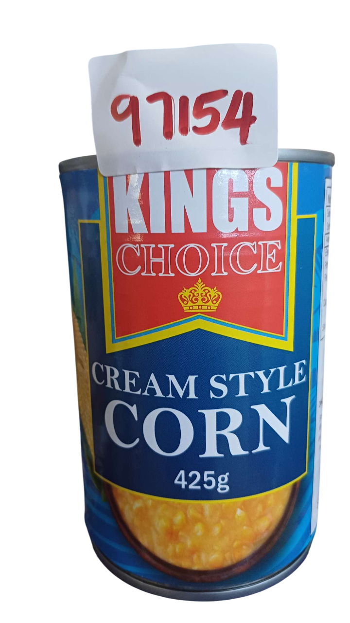 KINGS CHOICE CREAM STYLE CORN 425G*24PCS