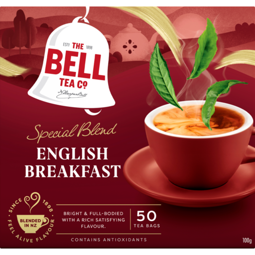 BELL TEA BAGS ENGLISH BFAST 50PK*6