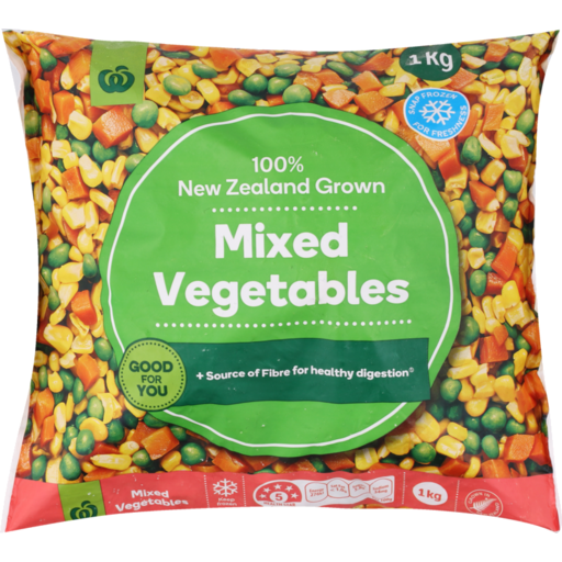 WW/SEL FRZ MIX VEGETABLES 1KG