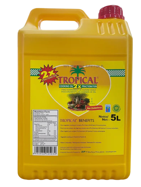 TROPICAL COOKING OIL 5LTR*4pcs