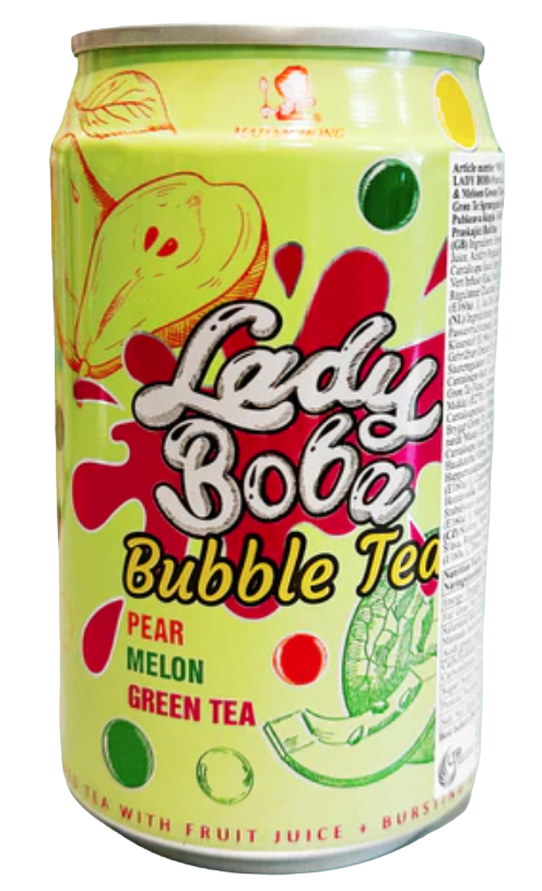 MADAM HONG LADY BOBA PEARL MELON 315ML*24