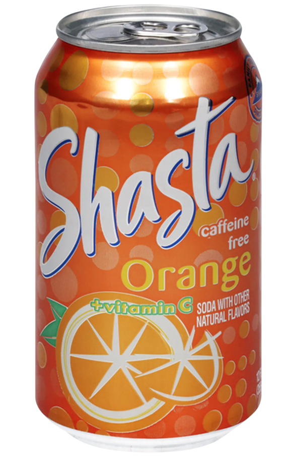 SHASTA ORANGE 355ML*24PCS