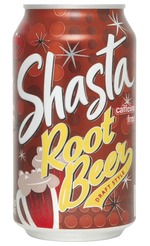 SHASTA ROOT BEER 355ML*24PCS