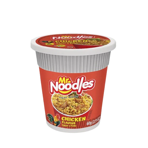 NOODLE PRAN MR NOODLES CUP CHICKEN FLAVOR 60G*48