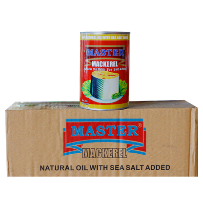 Mackerel Master Natural Oil 425G*8
