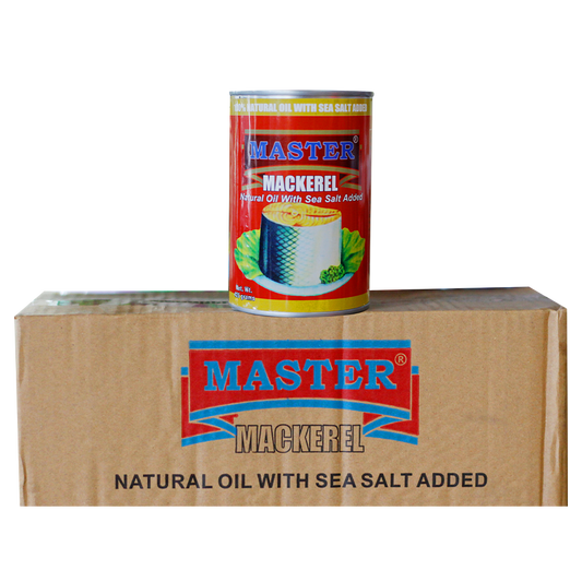 Mackerel Master Natural Oil 425G*8