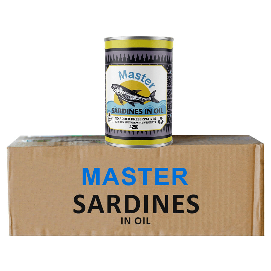Master Sardine in Natural Oil 425g x 8