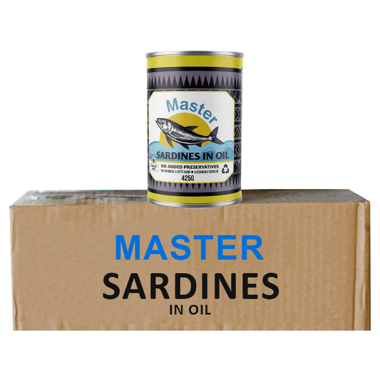 Master Sardine in Natural Oil 425g x 8