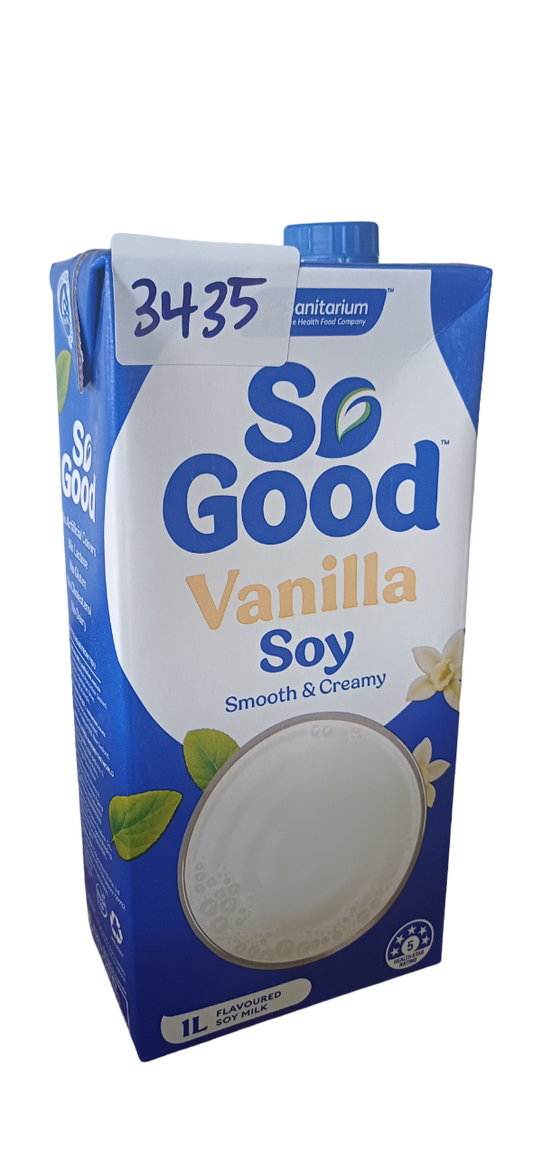 SO GOOD VANILLA 1LTR*12PCS