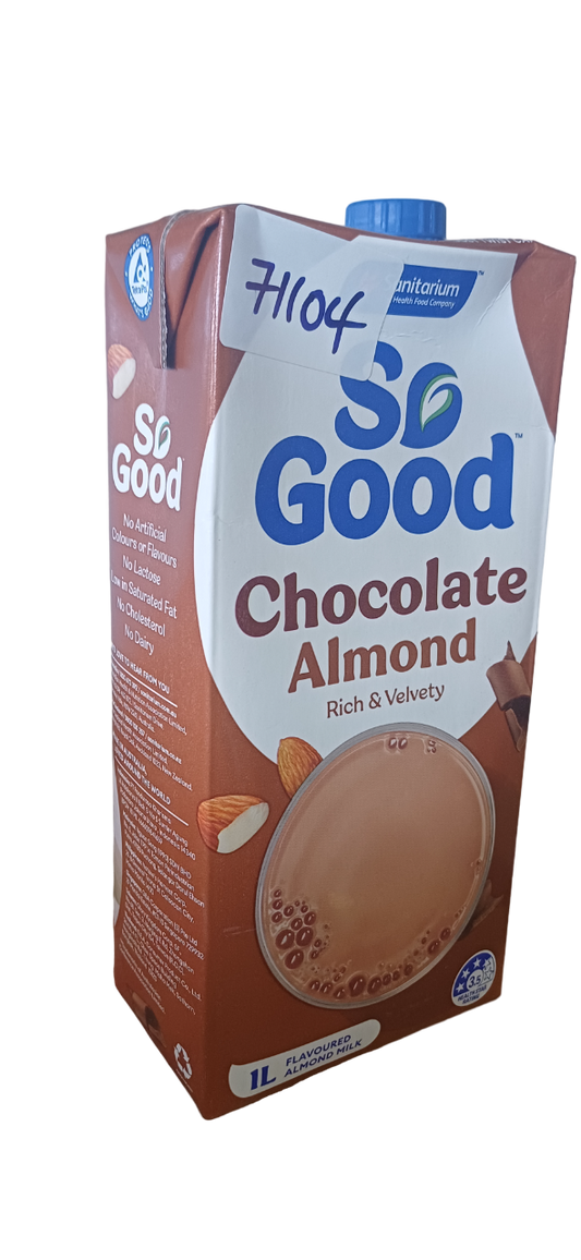 SO GOOD ALMOND MILK CHOCOLATE 1LTR*12