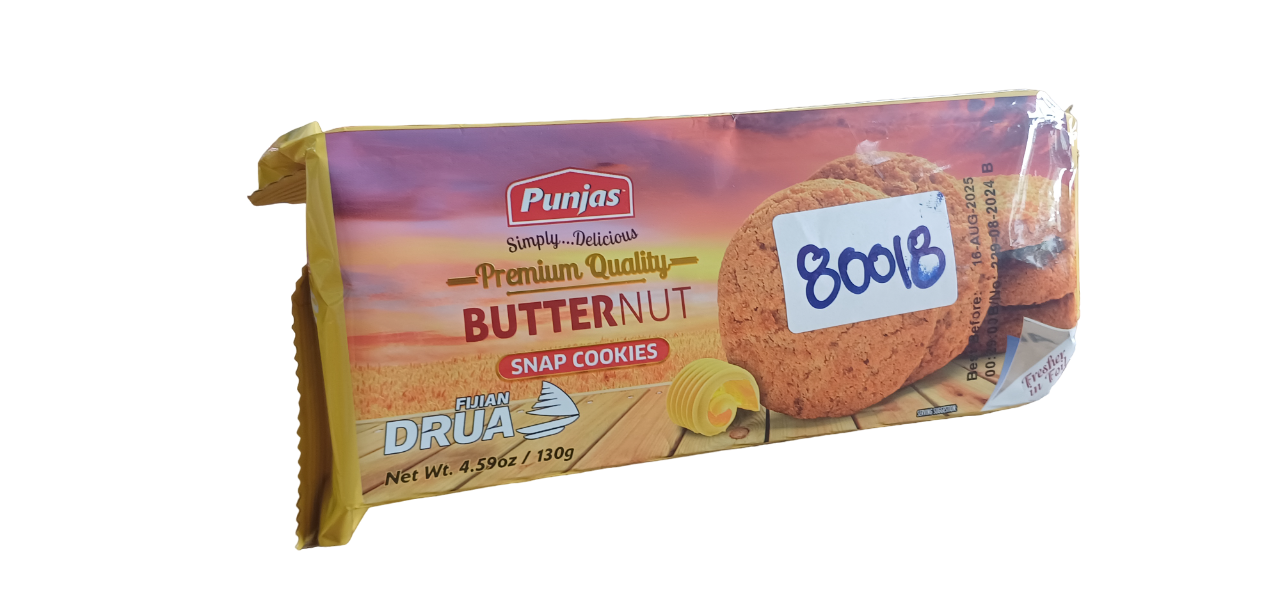 PUNJAS BUTTER SNAP COOKIES 130G*15