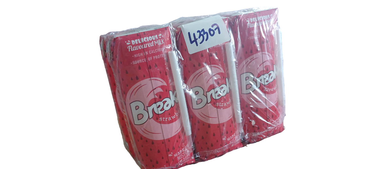 BREAKA STRAWBERRY ZAP 250ML*24