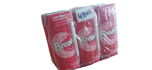 BREAKA STRAWBERRY ZAP 250ML*24