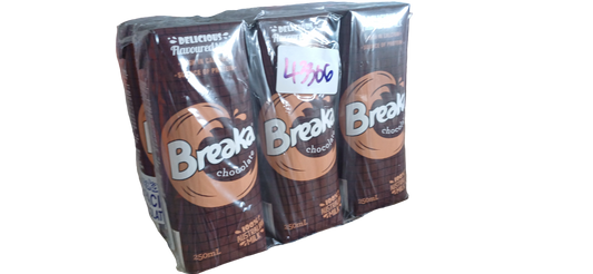 BREAKA CHOCOLATE ZAP 250ML*24