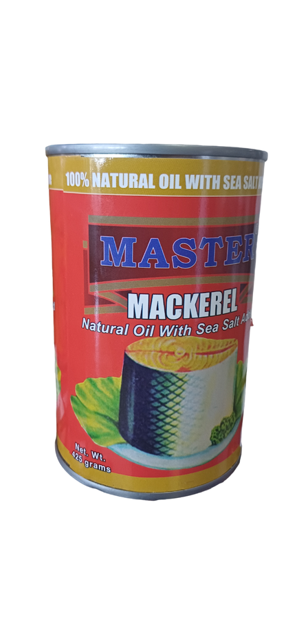 Mackerel Master Natural Oil 425G*8