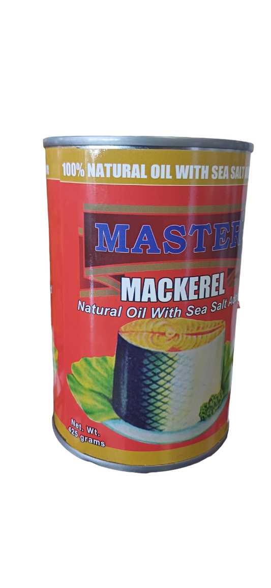 Mackerel Master Natural Oil 425G*8