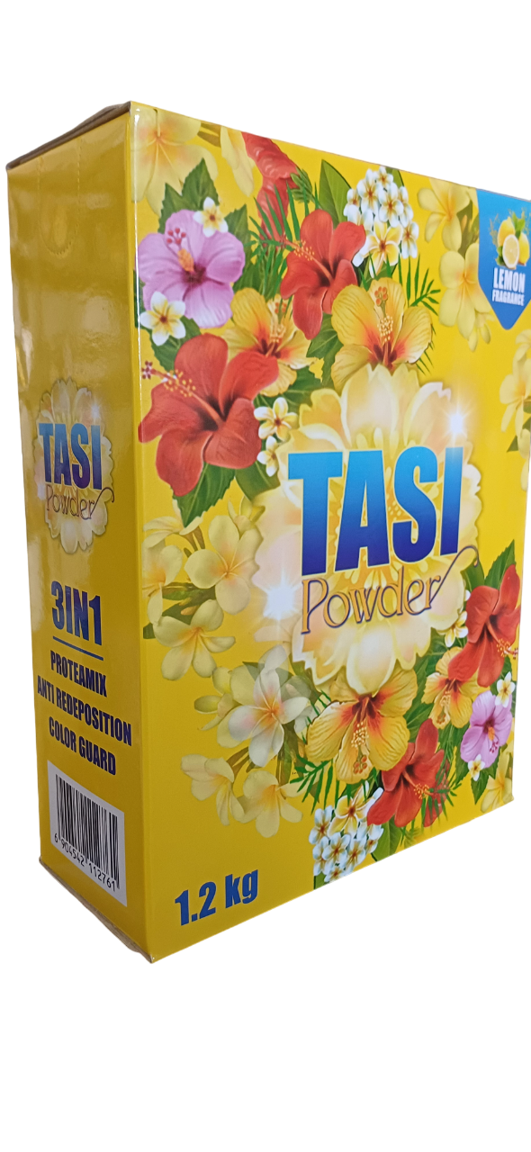 LAUNDRY POWDER TASI 3IN1 LEMON 1.2KG*10