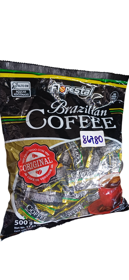 FLORESTAL BRAZILIAN COFFEE CANDY 500G*30PCKTS