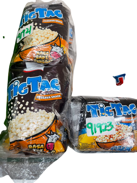 TIC TAC CASSAVA MIX SNACK 14G*12PKTS*10PCS