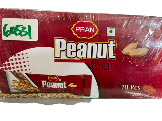 PRAN PEANUT BAR 15G*40PCS(12 BOXES)