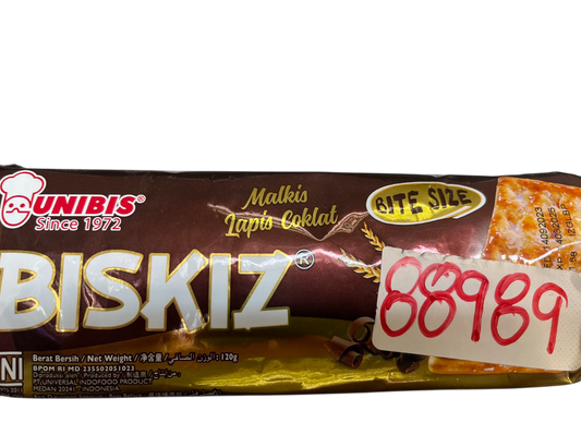 UNIBIS BISKIZ CHOCOLATE 120G*30PCS