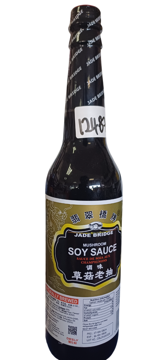 豉油玉桥菇 625MLS*24个