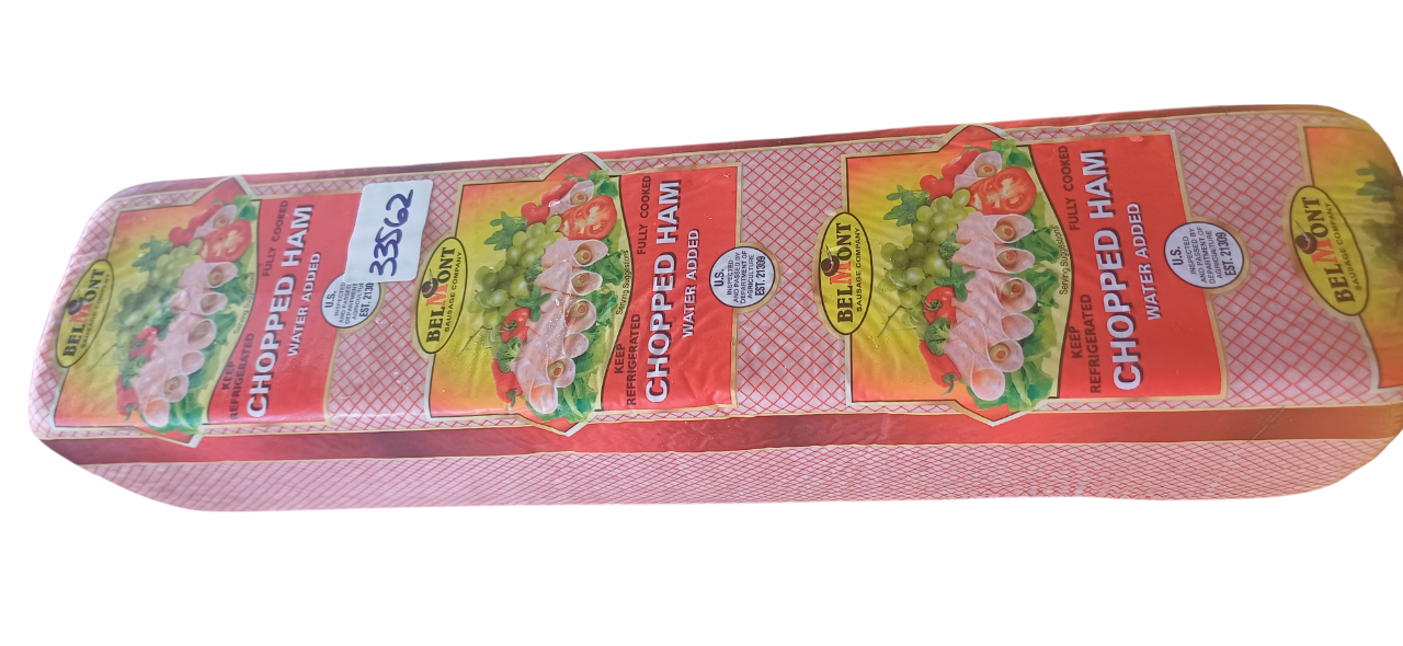 BELMONT STEINHAUSE CHOPPED HAM 10LBS/4PCS