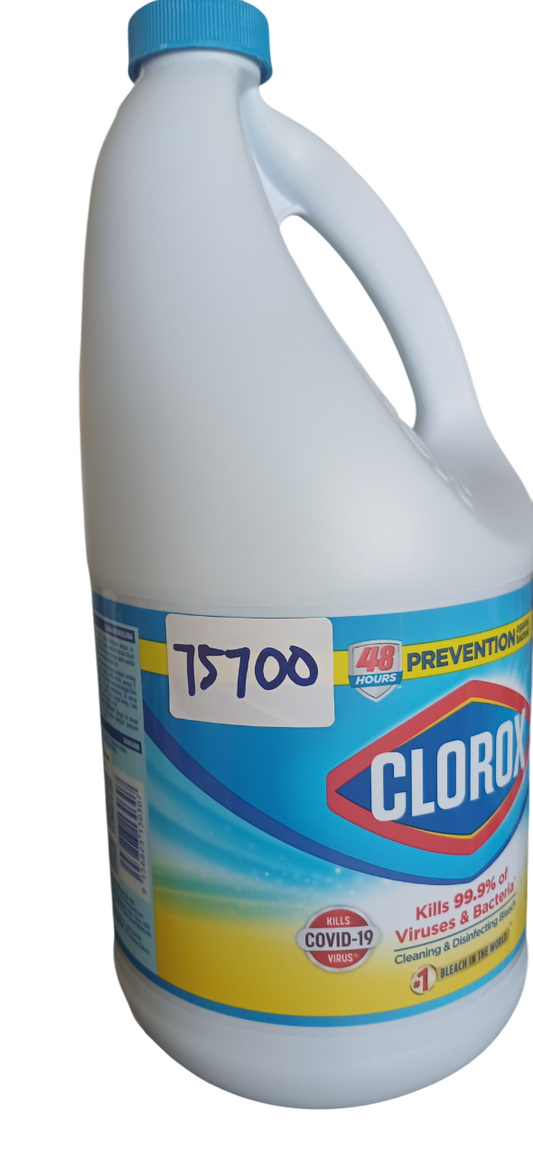 CLOROX BLEACH LIQUID LEMON 2LTR*6PCS