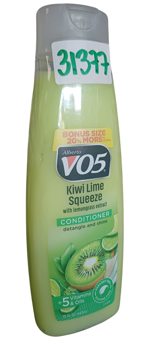 VO5 CONDITIONER LIME SQUEEZE 15OZ/443ML*6