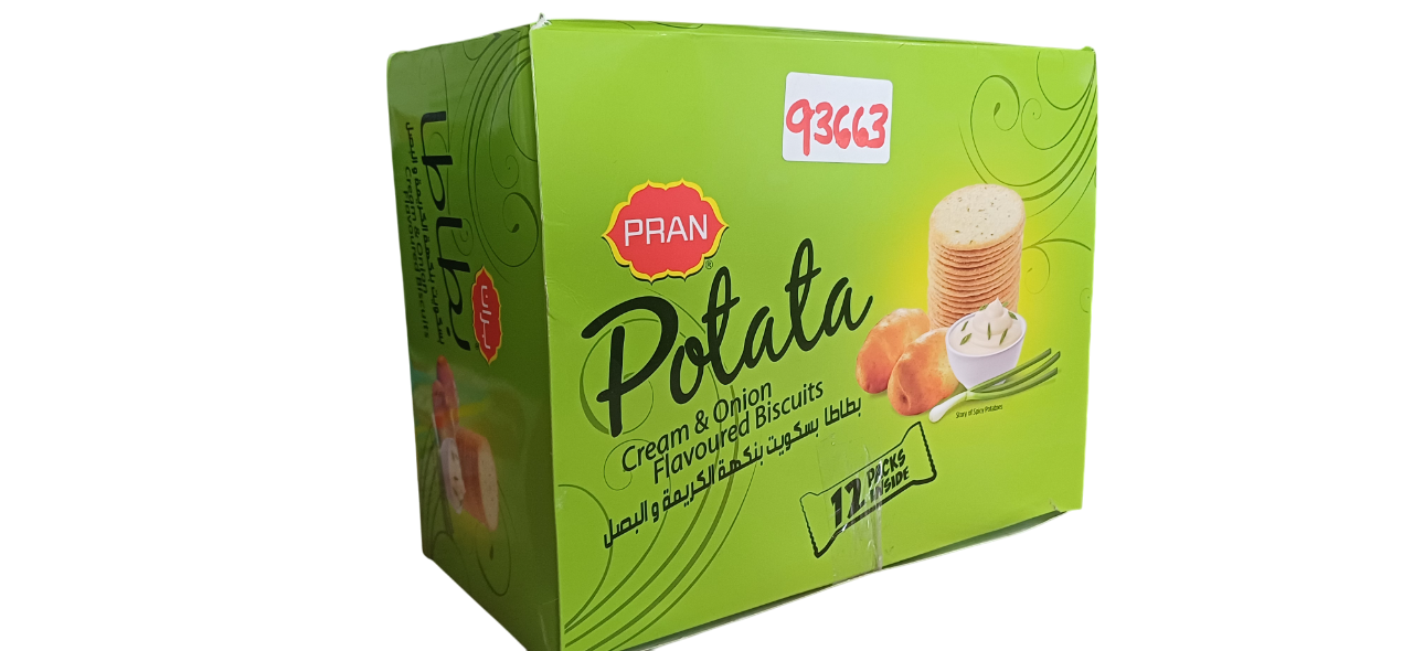 POTATA BISCUIT CREAM & ONION 50G*96pcs