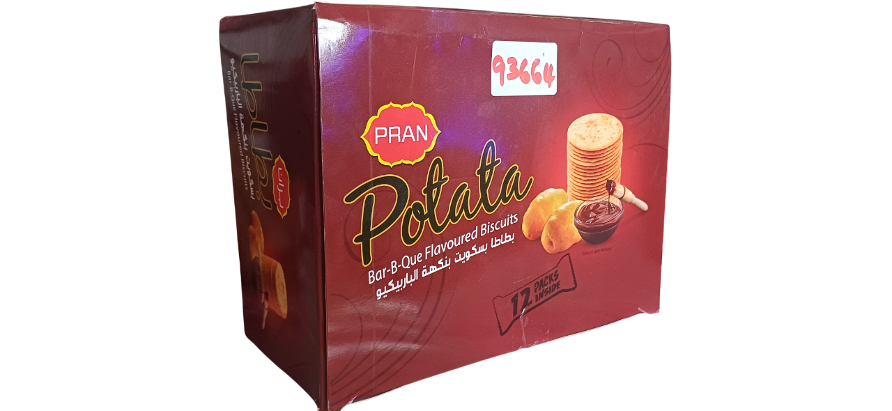 POTATA BISCUIT BARBEQUE 50G*96pcs