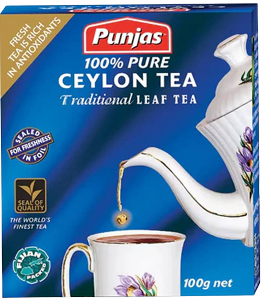 PUNJAS CEYLON TEA BAG 2G*100'S*24